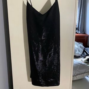 Adorable shiny slip dress